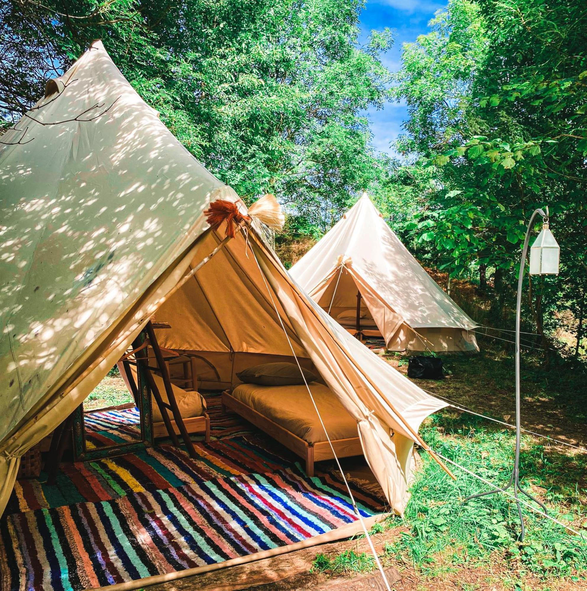 Le Travers Ajoux - Camping Gite Evenement Ngoại thất bức ảnh